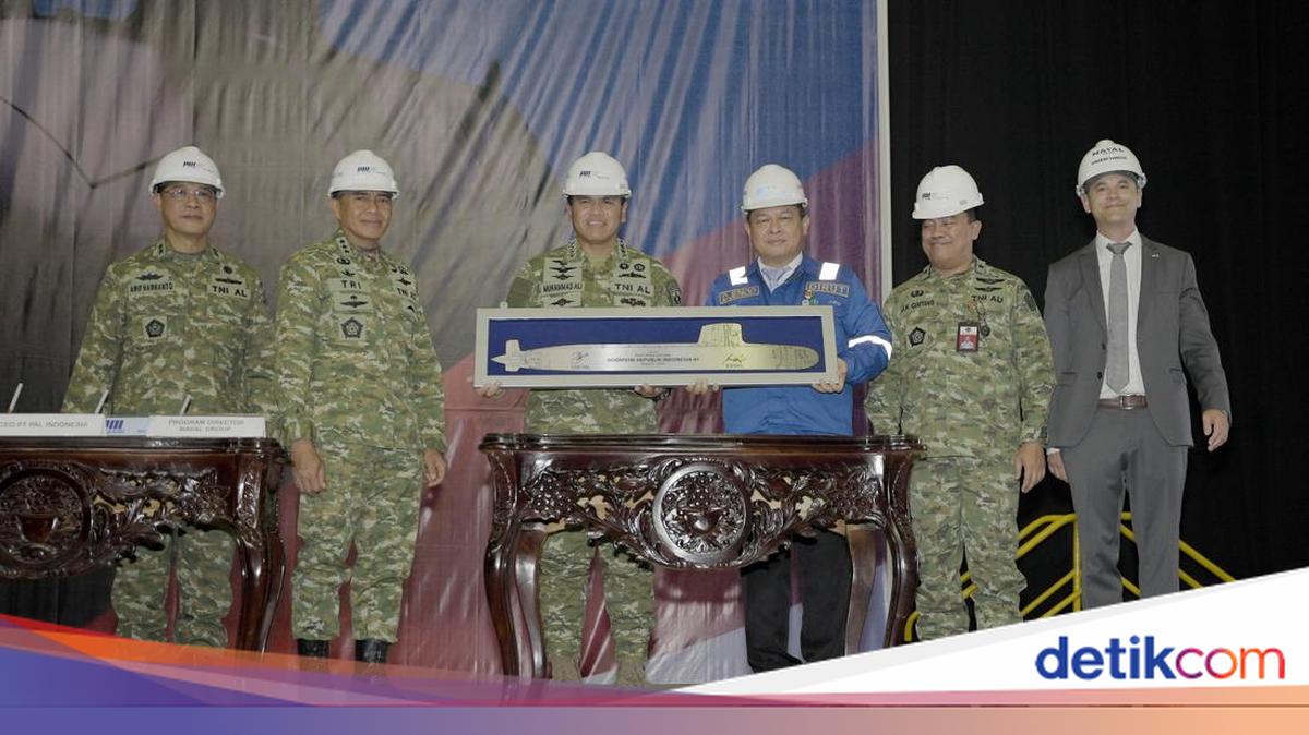 PT PAL Mulai Bangun Kapal Selam Pertama Scorpene