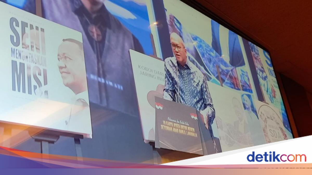 Rosan: Orang Biasanya Luncurkan 1 Buku, Bahlil Langsung 10!
