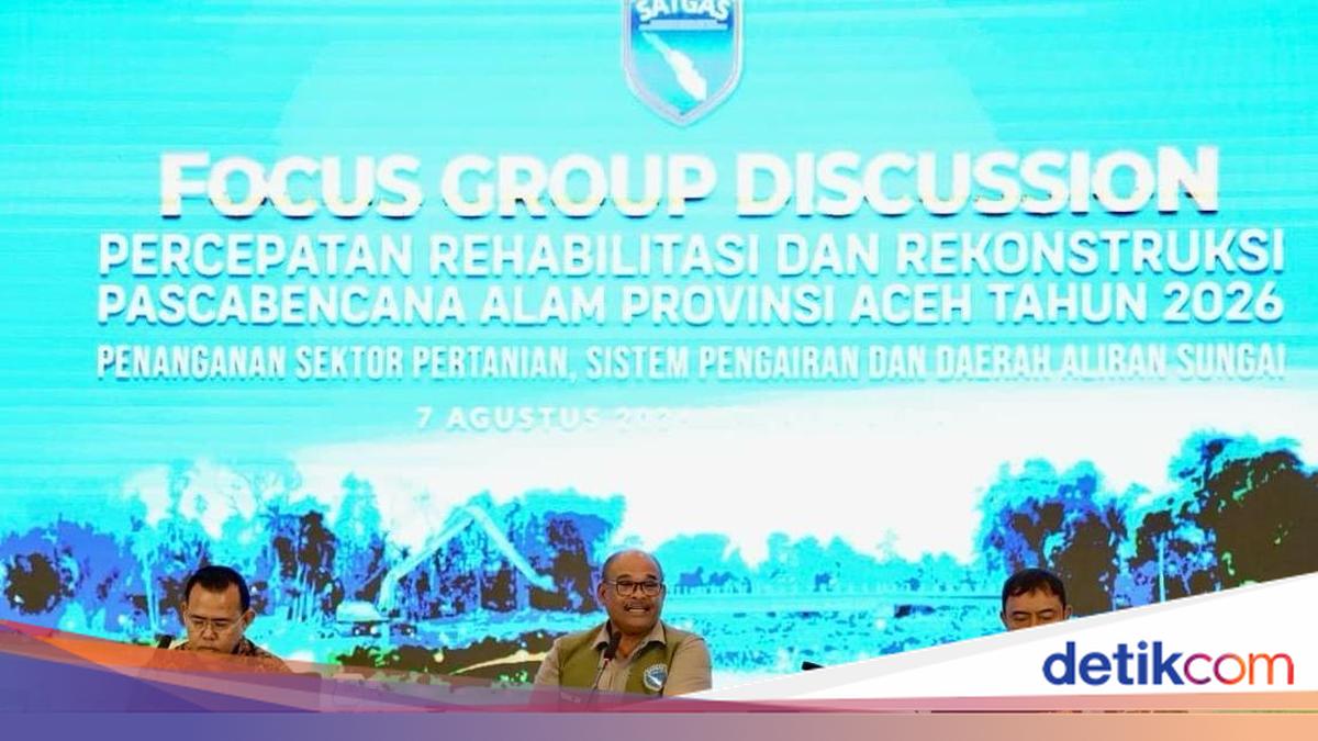 Jelang Musim Tanam, Satgas PRR Kebut Pemulihan Lahan Sawah di Aceh
