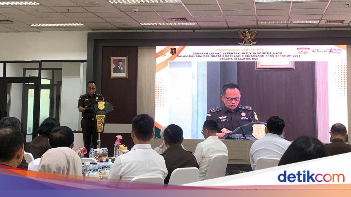 Kejagung Gelar Lelang Serentak, Potensi Pemulihan Aset Negara Rp 289,3 M