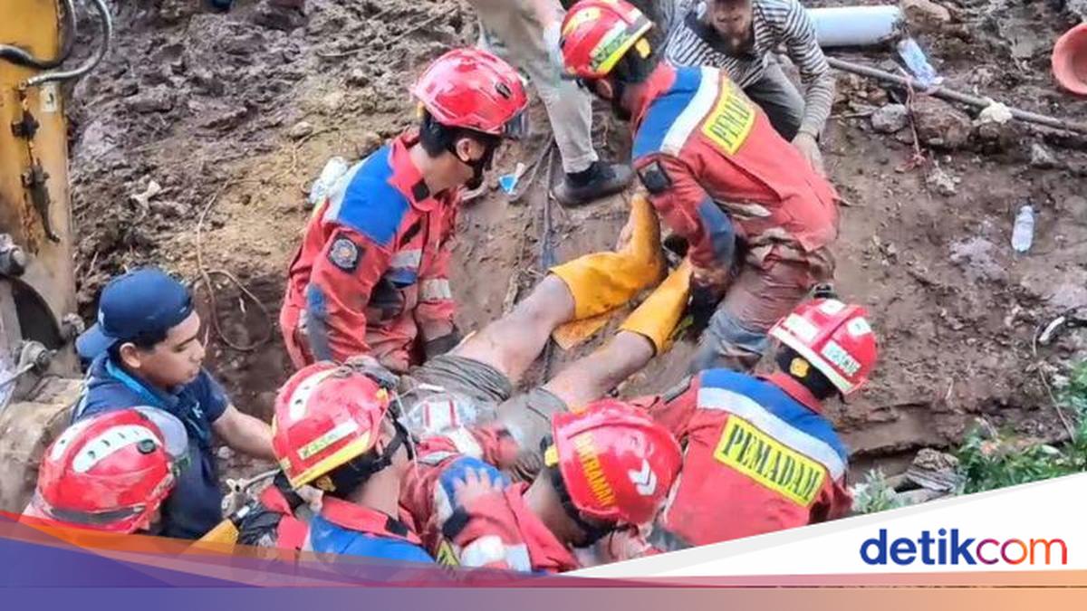 2 Pekerja Proyek Tertimpa Beton Turap di Jaktim, Alami Luka di Kepala