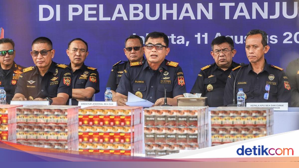 Bea Cukai Gagalkan Penyelundupan Rokok Ilegal Rp13,3 M