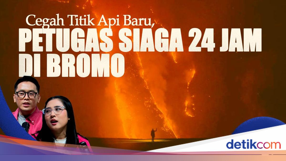 Cegah Titik Api Baru, Petugas Siaga 24 Jam di Bromo