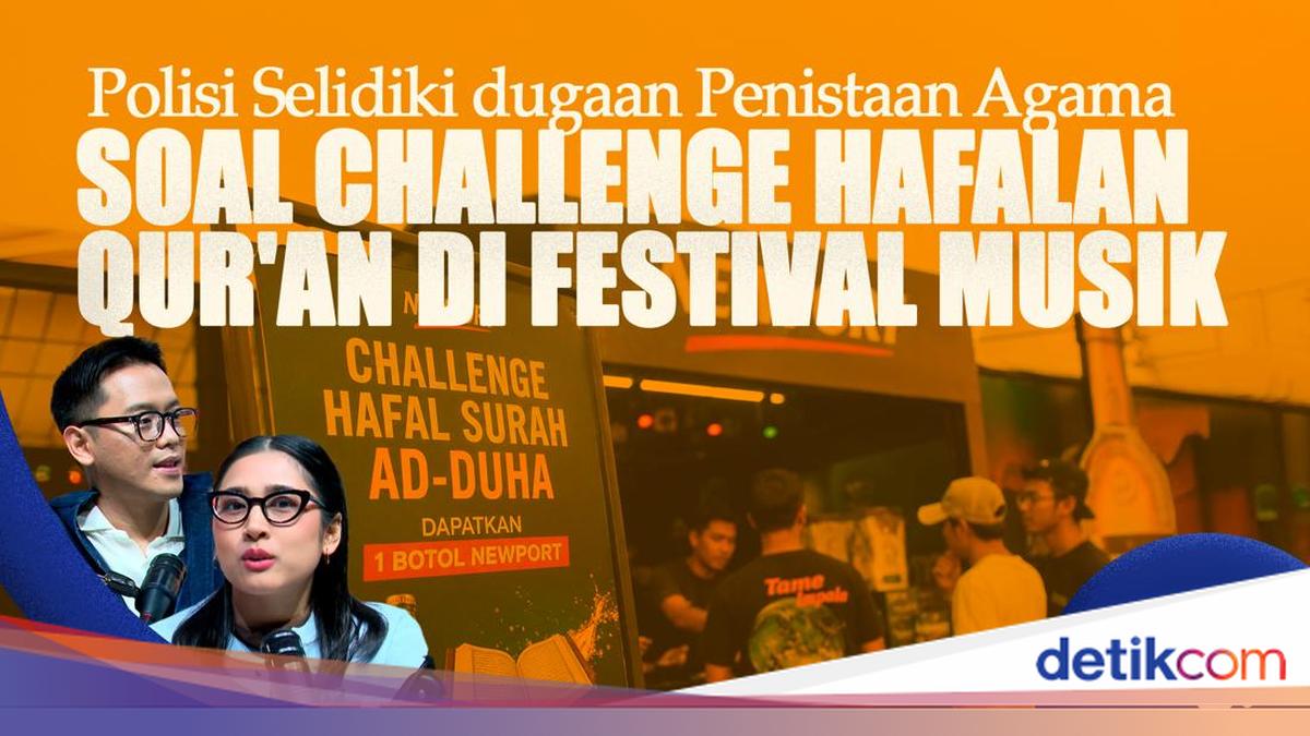 Polisi Selidiki dugaan Penistaan Agama soal Challenge Hafalan Qur'an di Festival Musik