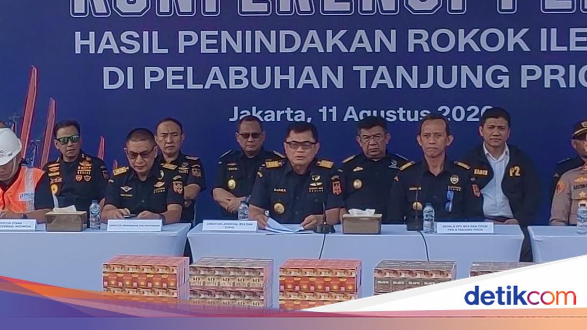 Bea Cukai Tindak 8,9 Juta Batang Rokok Ilegal, Selamatkan Duit Negara Rp 8,66 M