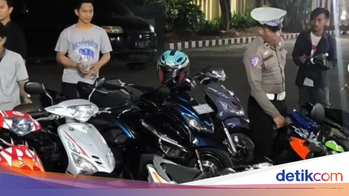 Ugal-ugalan Naik Motor di Bogor, Gerombolan Pemuda Diamankan Polisi