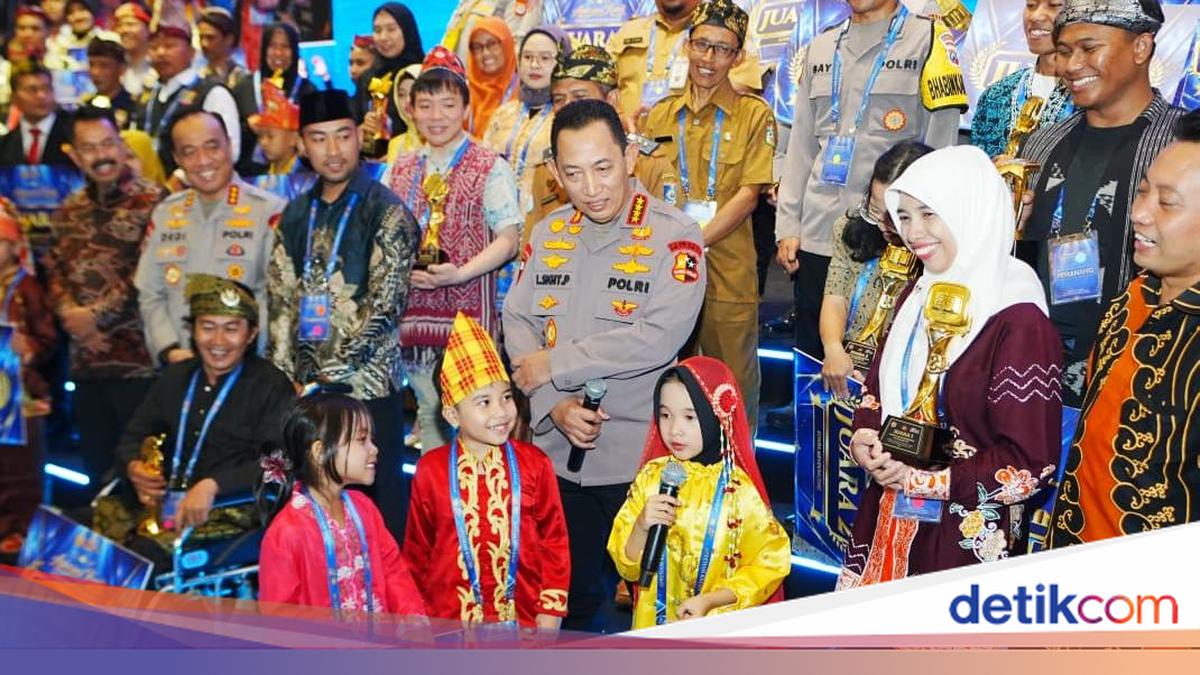 Momen Hangat Kapolri Beri Ruang Anak untuk Berkarya, dari Dongeng hingga Cita-cita