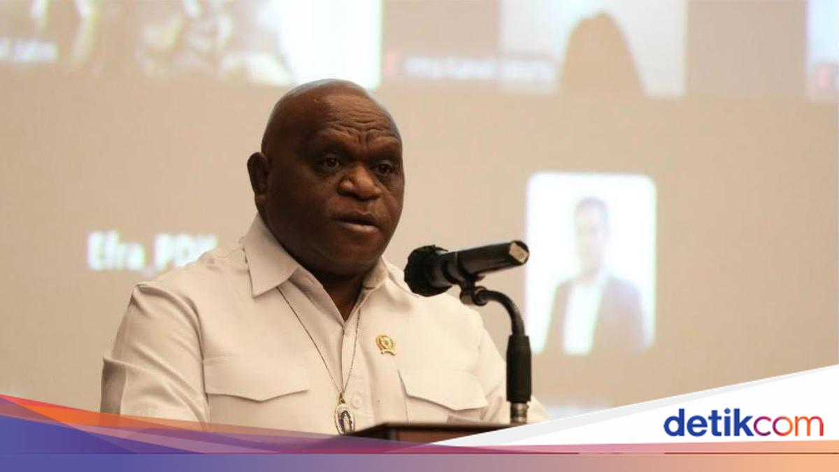 Menteri HAM Peringati HUT Ke-81 Kemerdekaan RI di Nabire Papua Tengah