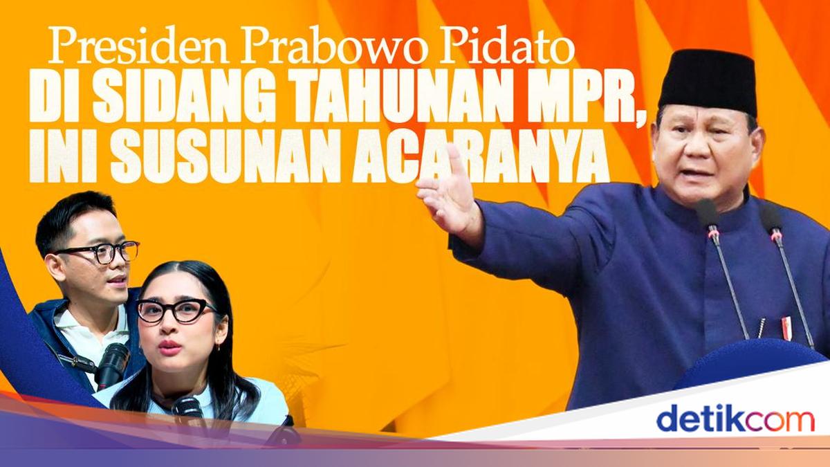 Presiden Prabowo Pidato di Sidang Tahunan MPR, Ini Susunan Acaranya