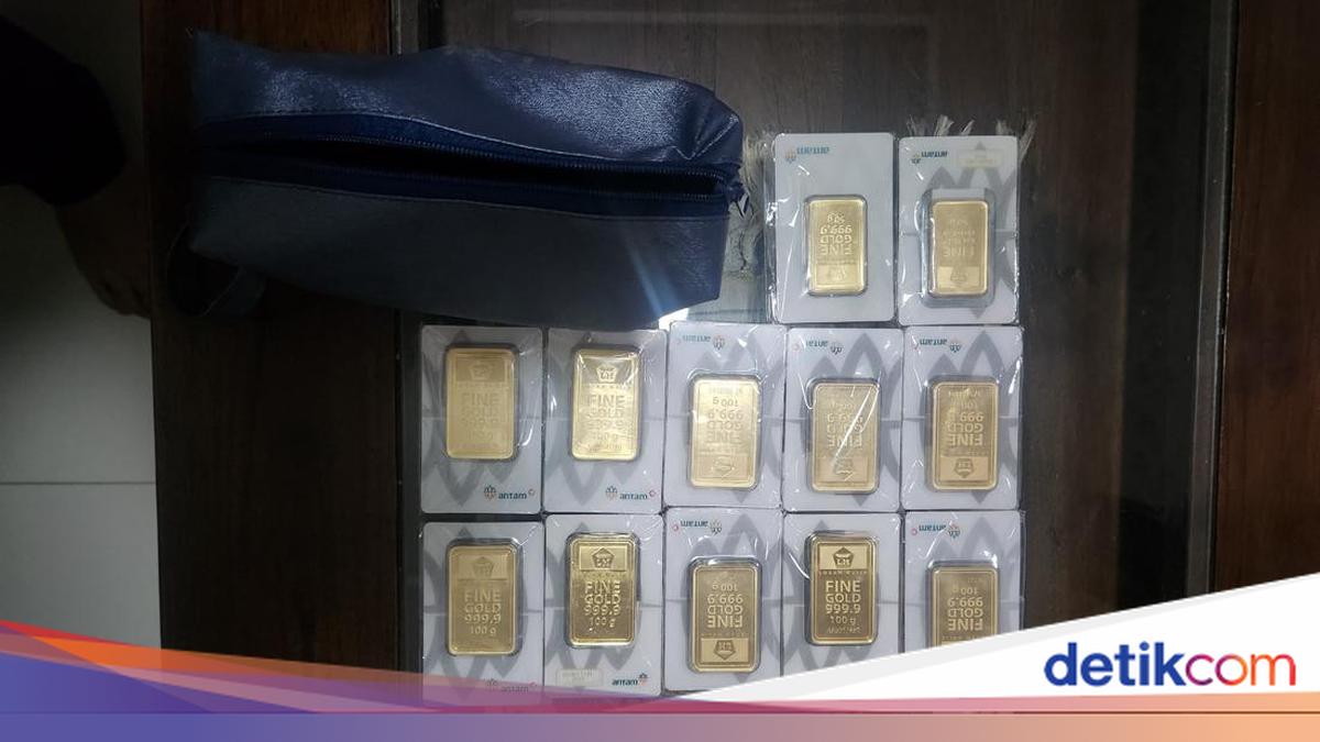 Penampakan LM 1,3 Kg yang Disita KPK Hasil Geledah Rumah Pemeriksa Pajak