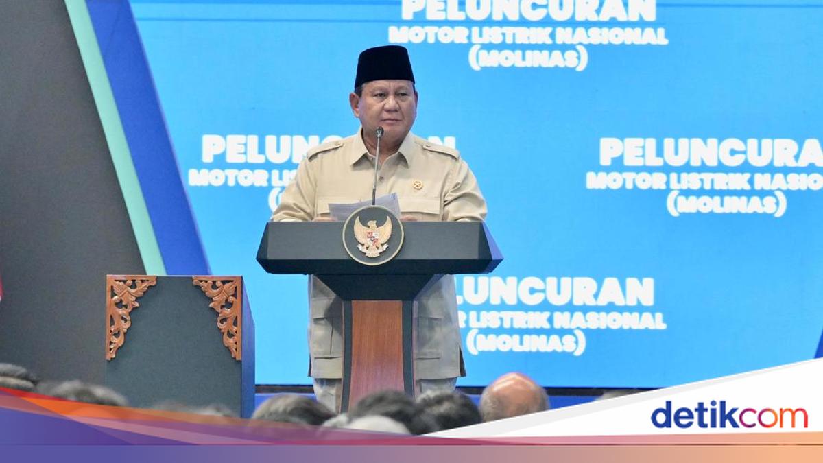 Prabowo Ungkap Perusahaan di Balik Motor Listrik Nasional