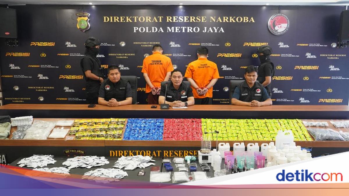 Polda Metro Bongkar Lab Vape Etomidate di Apartemen Jakut dan Tangerang