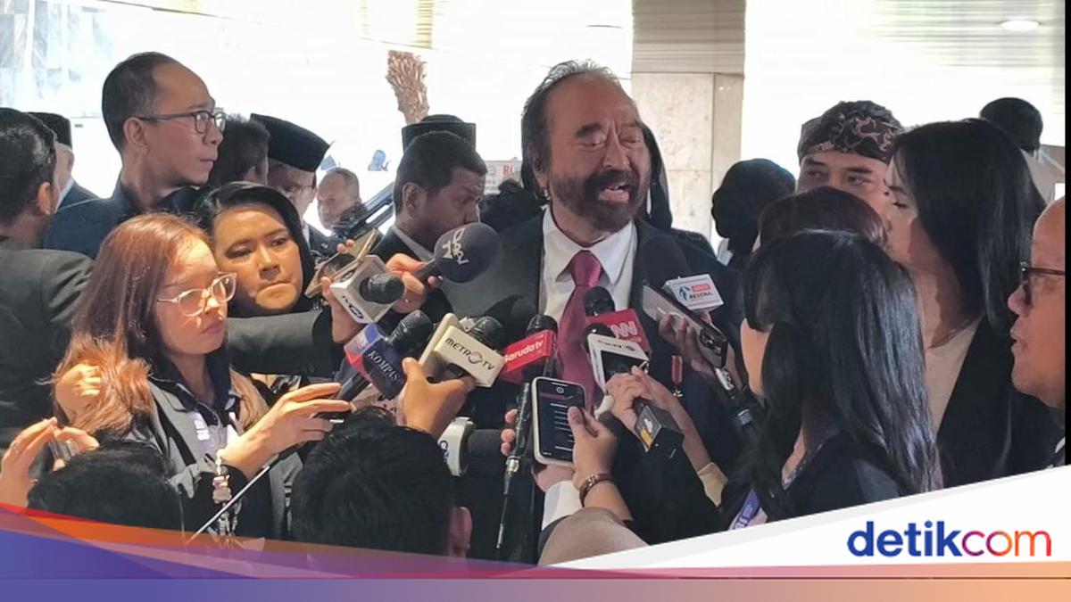 Surya Paloh soal Pidato Prabowo: Lebih Baik Optimistis daripada Skeptis