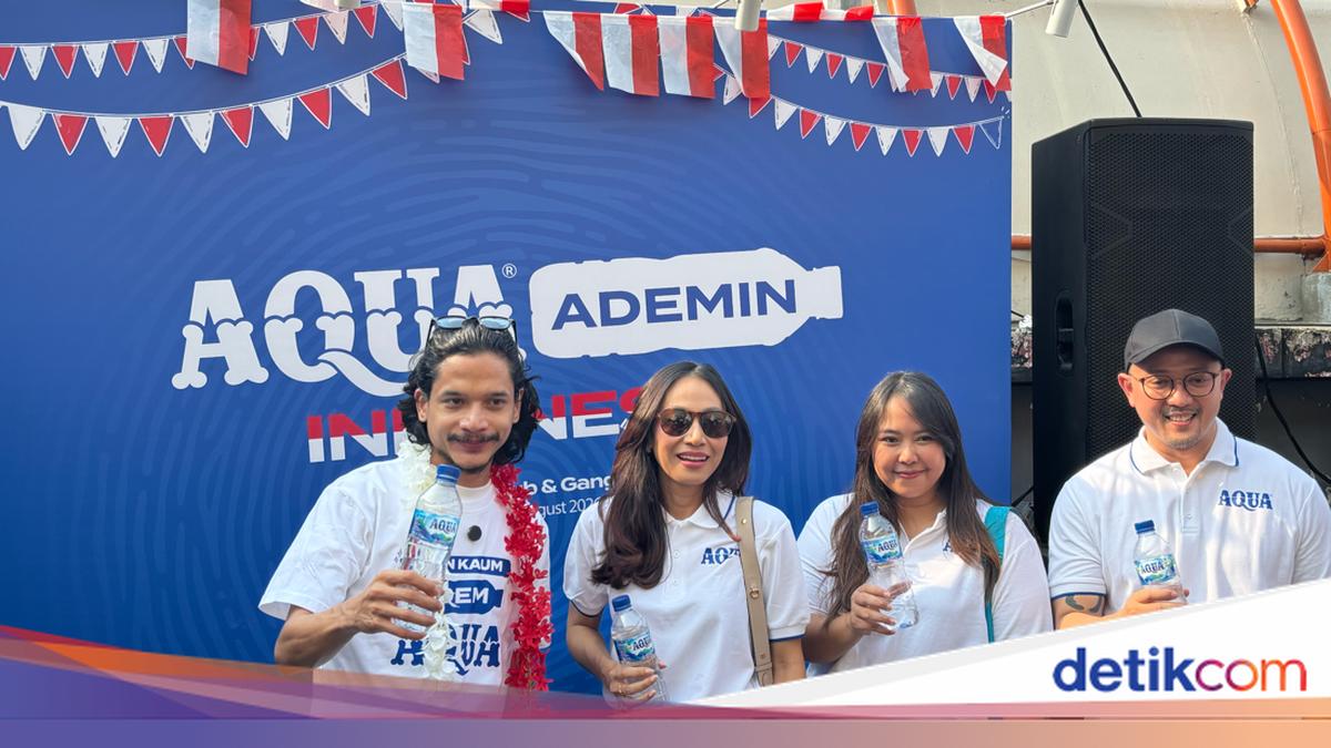 AQUA Bawa Keseruan Lomba 17-an ke Blok M Lewat Kampanye Kaum Adem