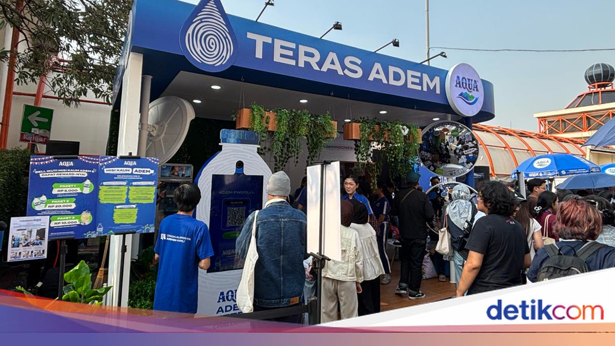Intip Aktivitas AQUA di Blok M yang Bakal Jadi 'Negara Kaum Adem' Sepekan