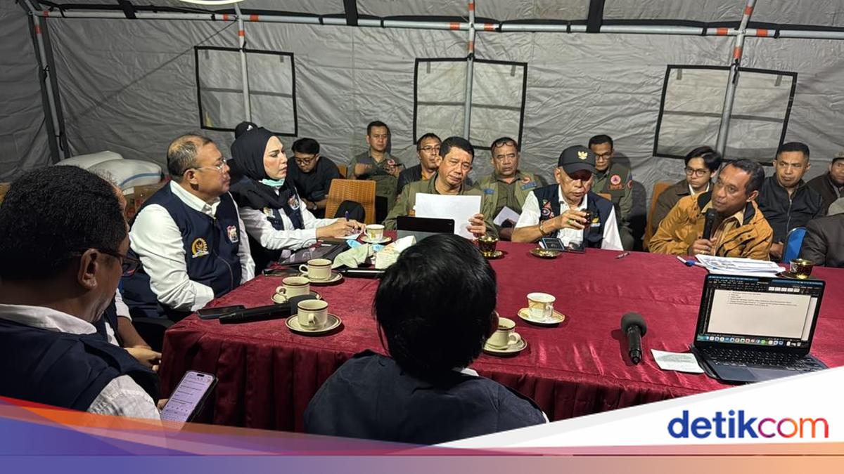 Pemerintah Gelar Rakor Tanggap Darurat Bencana Gempa NTT