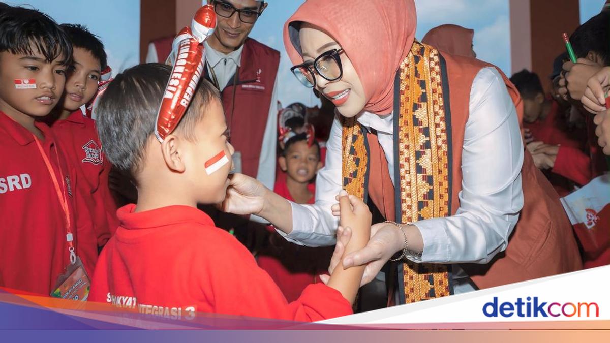 HUT ke-81 RI, Fatma Saifullah Beri Motivasi Siswa Sekolah Rakyat Lampung