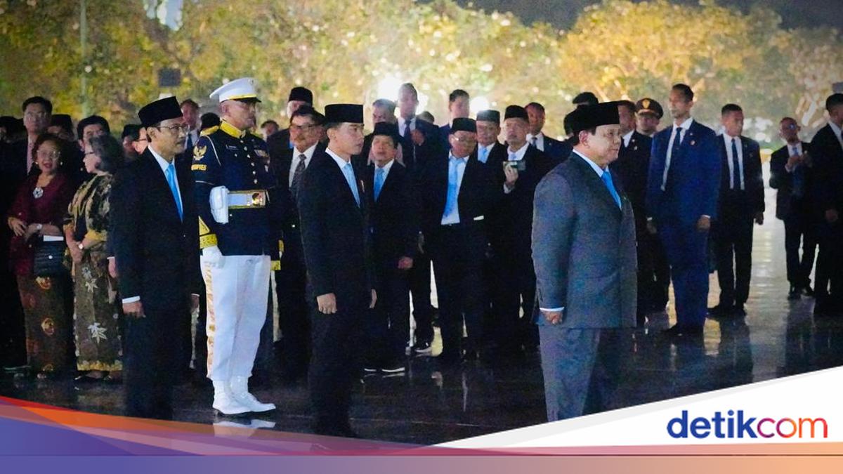 Momen Prabowo Pimpin Ziarah Nasional dan Renungan Suci di TMPNU Kalibata