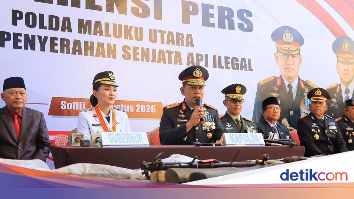16 Senpi Ilegal di Maluku Utara Disita, 4 Diduga Dijual ke KKB Papua