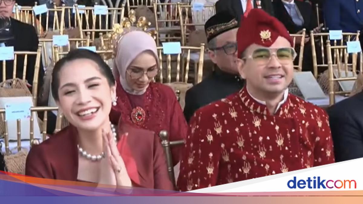 Raffi Ahmad and Nagita Slavina Shine in Red at Indonesia’s 81st Independence Day Celebration