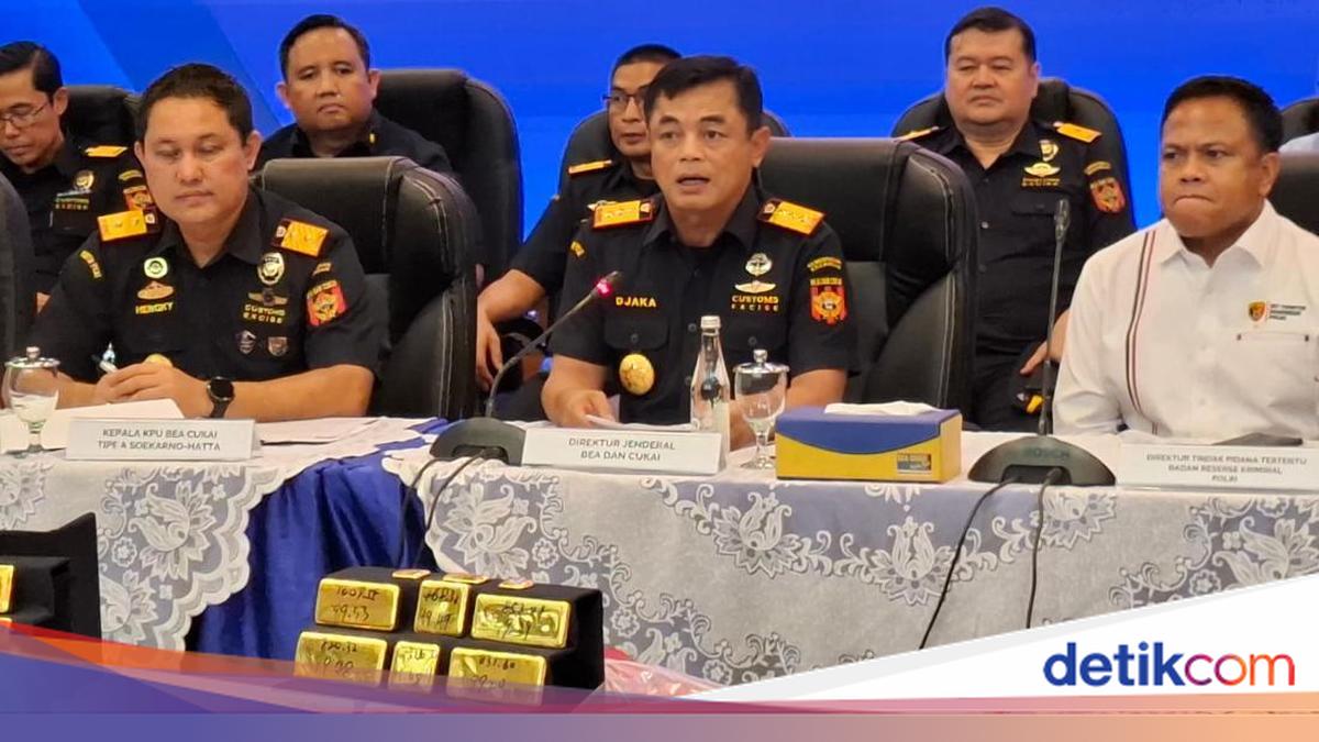 Bea Cukai Gagalkan Lagi Penyelundupan Emas 22 Kg Senilai Rp 60 M
