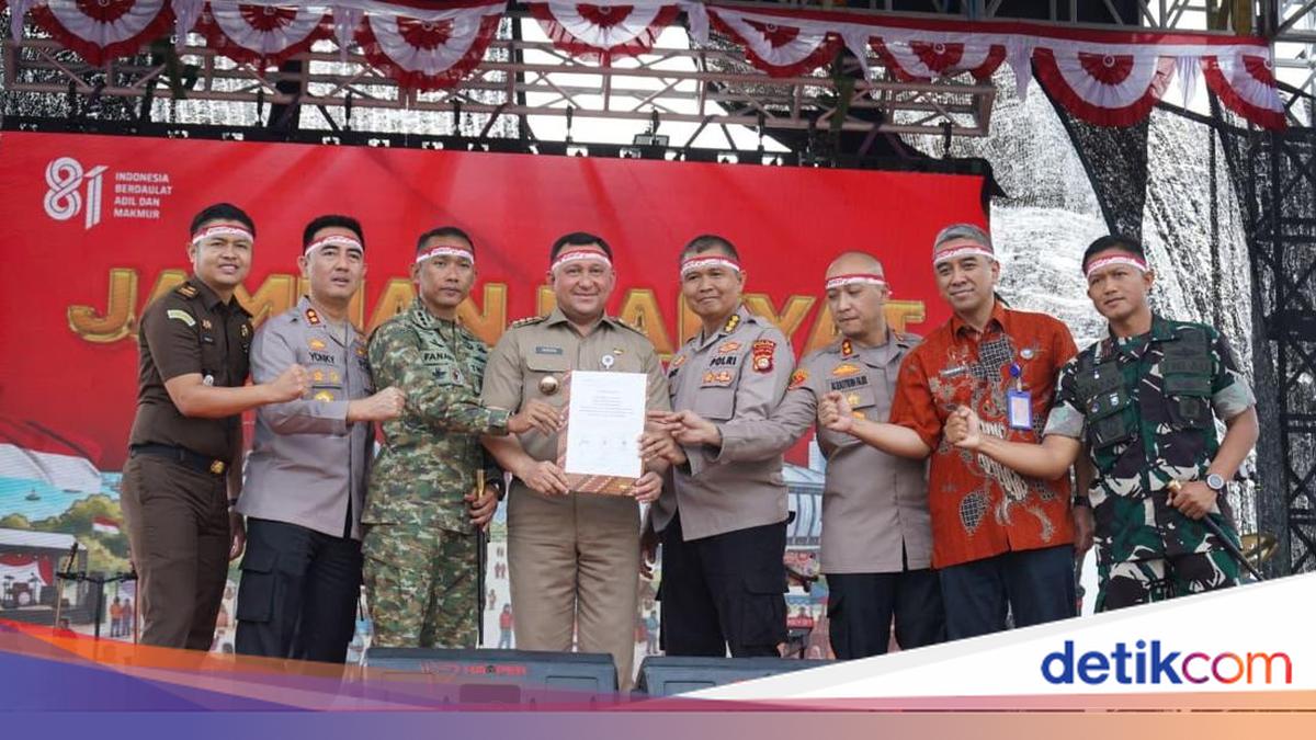 HUT Ke-81 RI, Polres-Pemkot Jakut Kumpulkan Warga Deklarasi Antitawuran