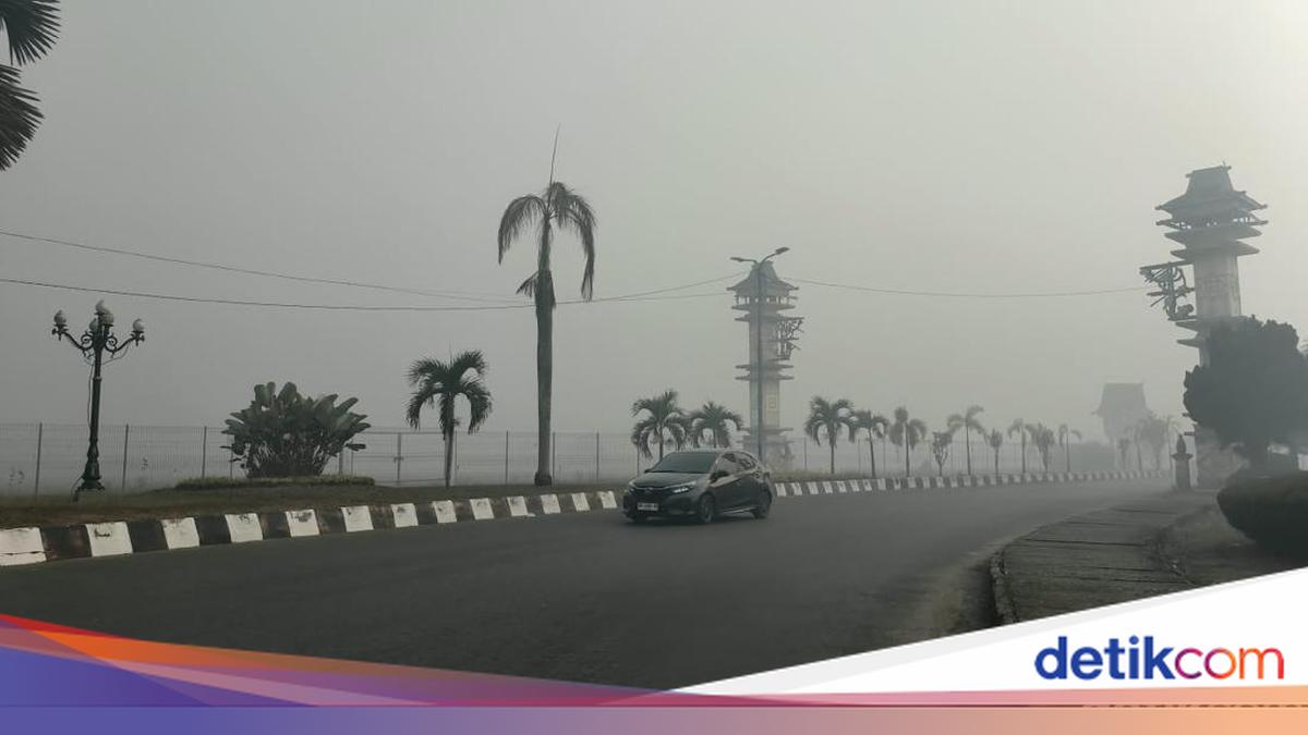 12 Penerbangan Terdampak Akibat Asap Karhutla di Banjarbaru Kalsel