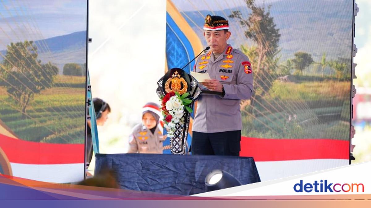 Tanam Serentak Bawang Putih, Kapolri Tegaskan Komitmen Dukung Swasembada Pangan