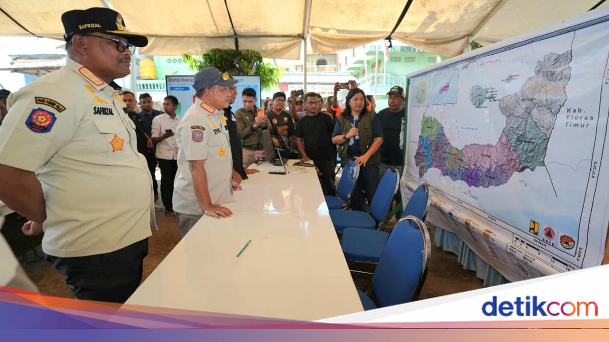Kunjungi Maumere, Mendagri Puji Manajemen Posko Pemda Sikka