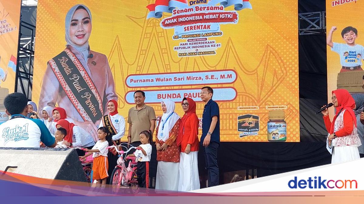 Gubernur Lampung Sebut Indonesia Emas Dimulai dari Pendidikan Anak Hari Ini
