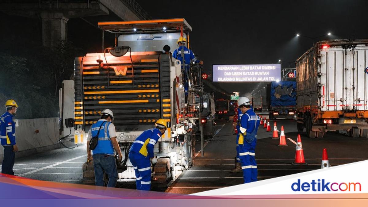 Ada Pekerjaan Preservasi, Jasa Marga Imbau Pengguna Jalan Tol Waspada