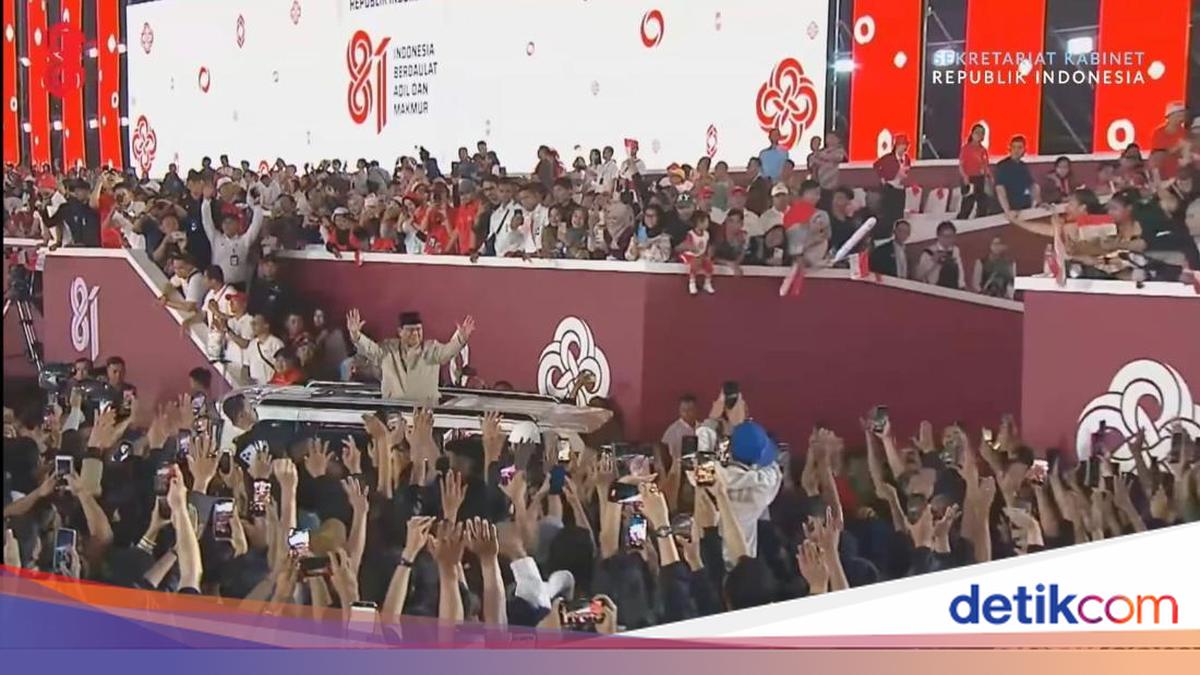 Seskab: Ratusan Ribu Warga Ikut Ramaikan Upacara HUT RI hingga Panggung Rakyat