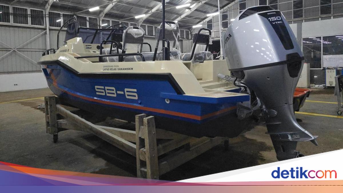 Jauh dari Laut, Kegiatan Napi di Lapas Sukamiskin Justru Bikin Speedboat