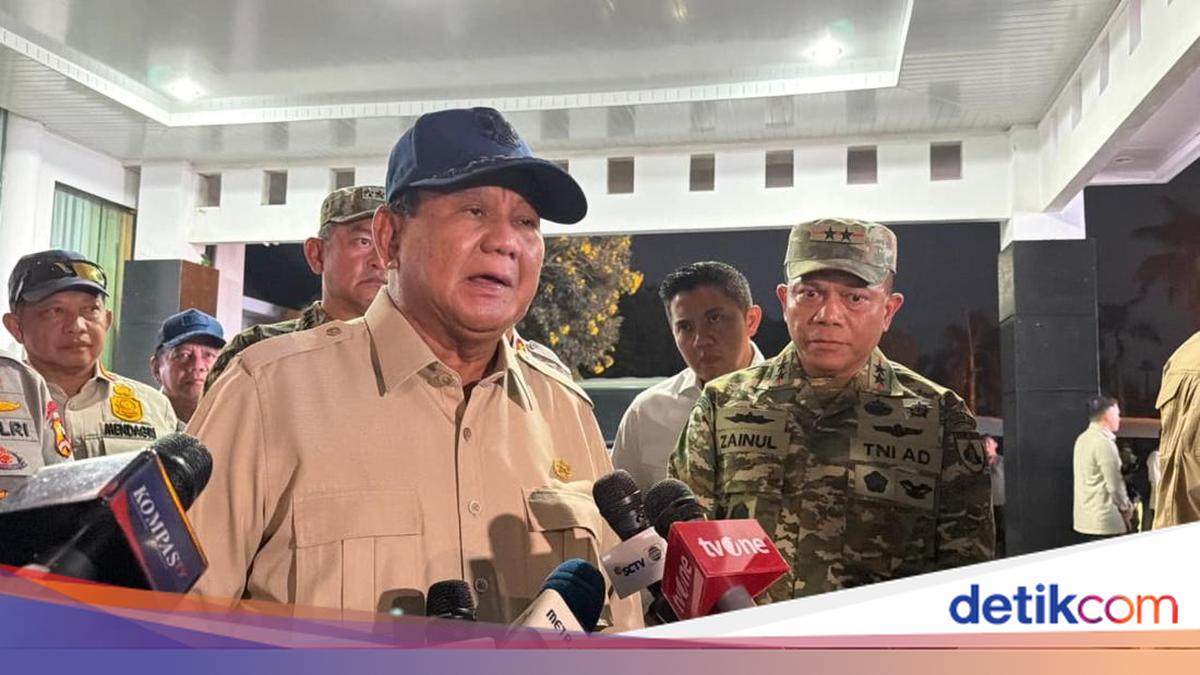 Prabowo Minta Tindak Tegas Pihak yang Terbukti Sebabkan Karhutla