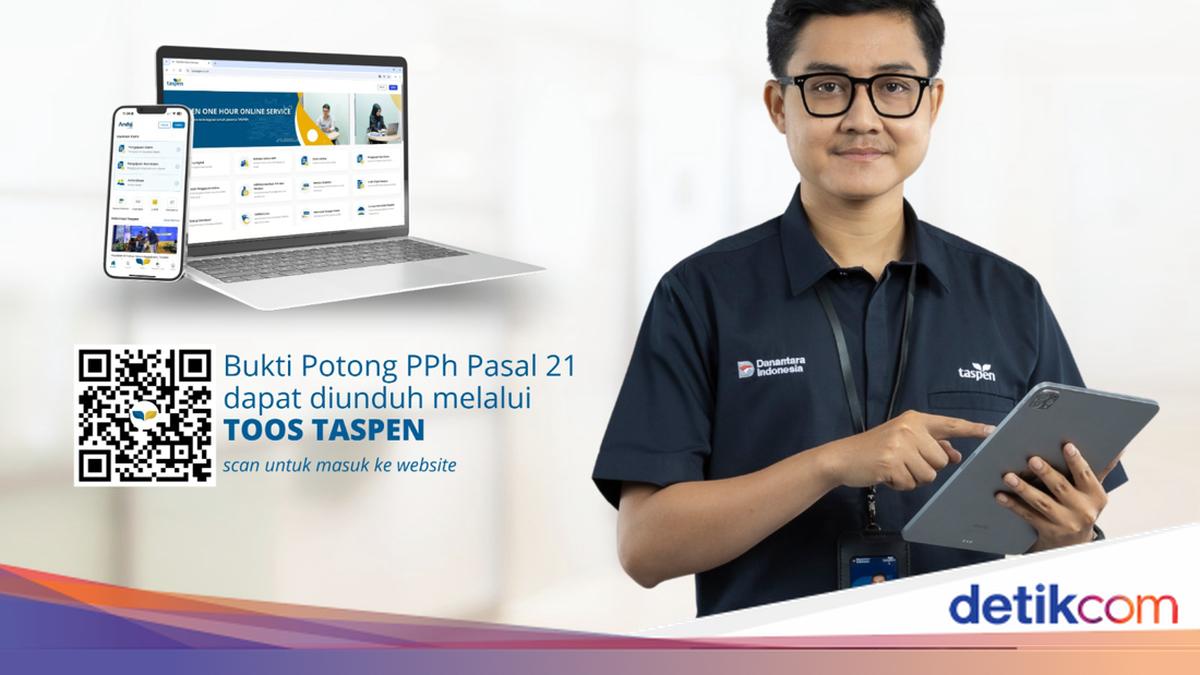 Kini Bukti Potong Pajak Pensiunan Dapat Diunduh Melalui TOS TASPEN!
