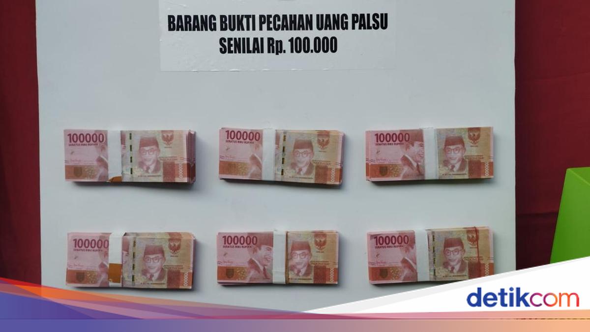 Sindikat Upal Sudah 2 Kali Cetak Uang Palsu, 4 Ribu Lembar 'Cacat Produksi'