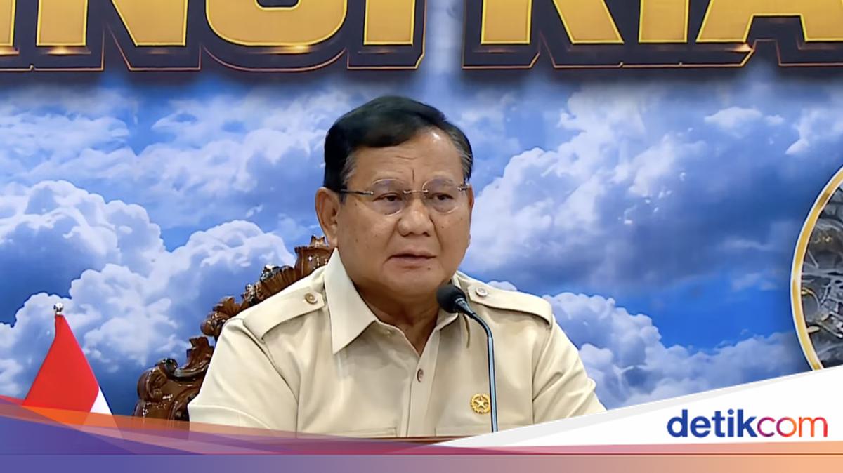 Arahan Prabowo ke Jajaran Tangani Karhutla: Jangan Tunggu Titik Api