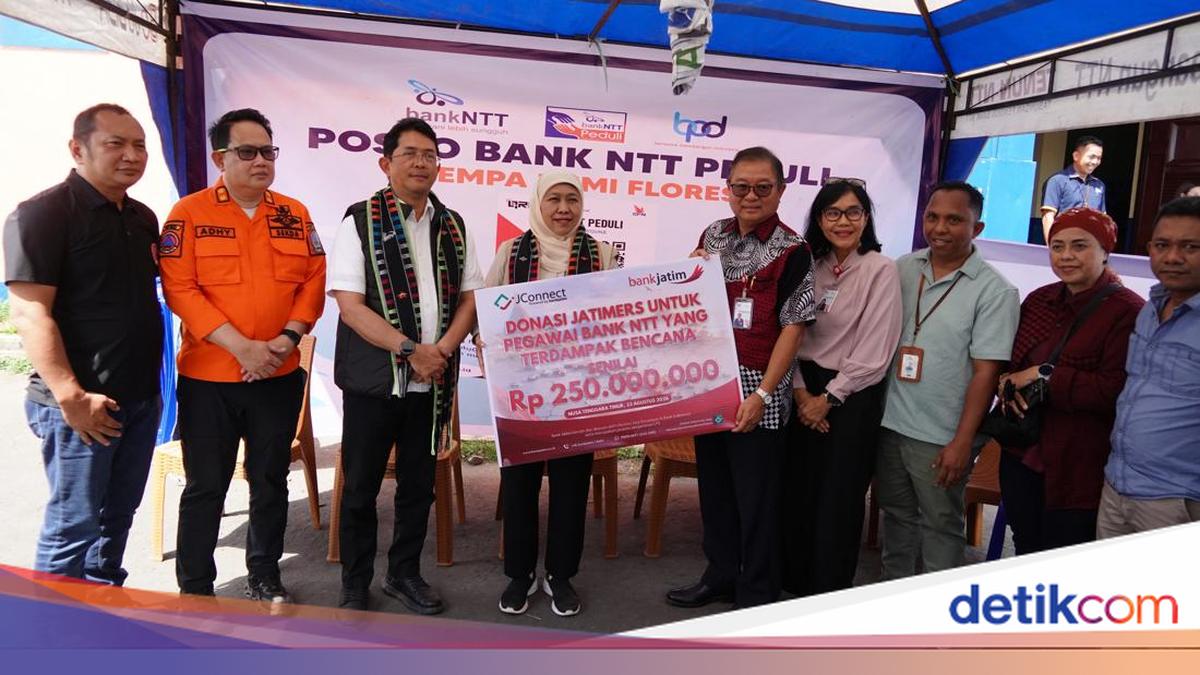 Pemprov Jatim &amp; Bank Jatim Salurkan Bantuan Senilai Rp 3,2 Miliar ke NTT