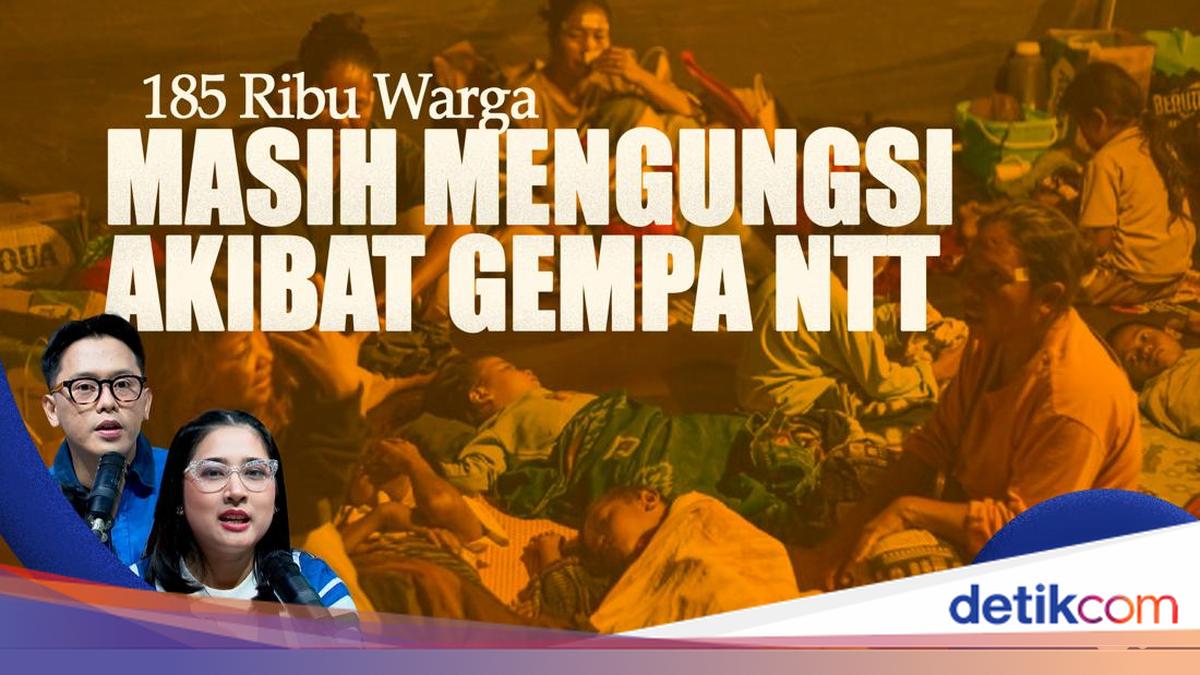185 Ribu Warga Masih Mengungsi Akibat Gempa NTT