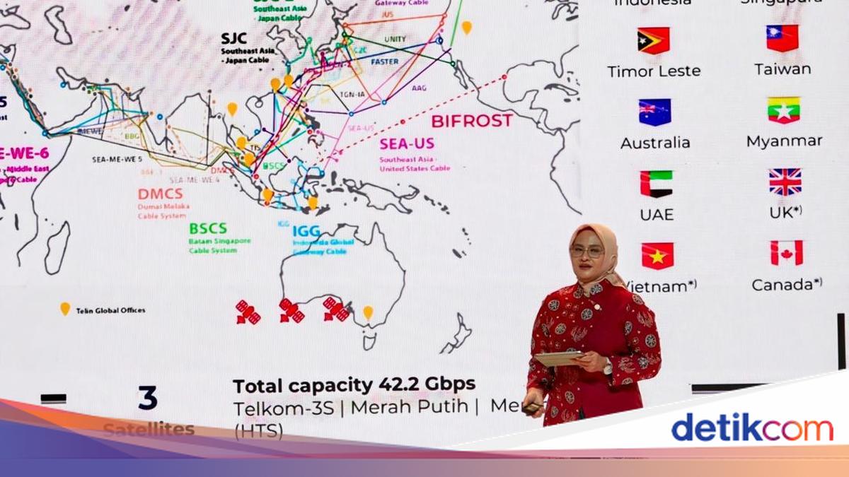 Telkom Punya Ambisi Besar: Indonesia Jadi Hub Internet Asia Pasifik