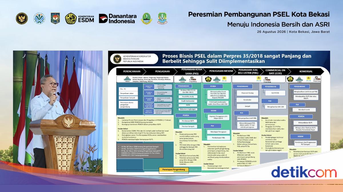 Zulhas Sebut PSEL Mampu Bereskan 22,5% Permasalahan Sampah di RI