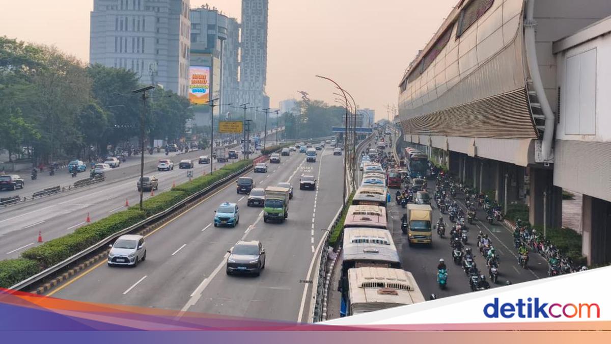 Pantauan Lalin Jakarta 27 Agustus Pagi di Sejumlah Titik