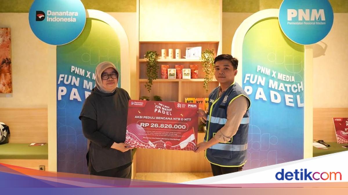 Lewat Turnamen Olahraga, PNM-Media Donasi buat Korban Bencana NTT & NTB
