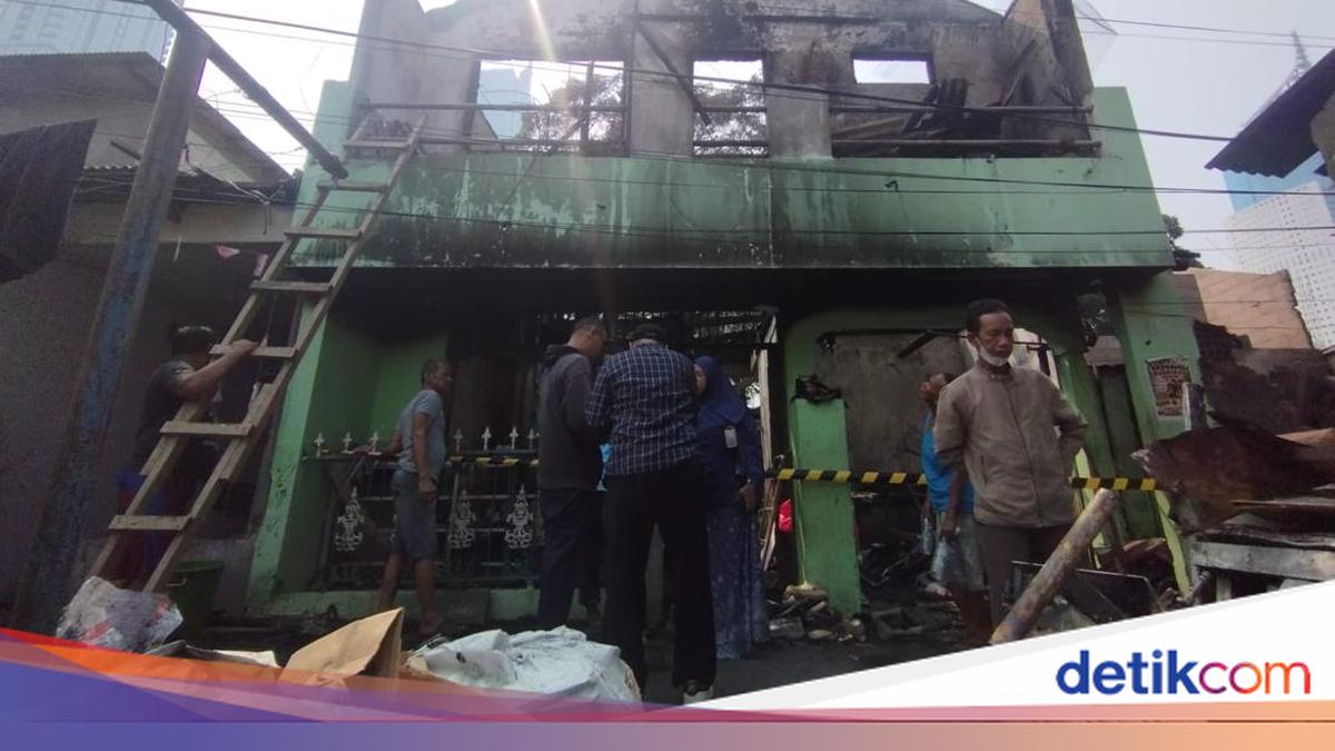Kesaksian Warga Lihat Kebakaran di Kebon Melati, Diduga dari Korsleting