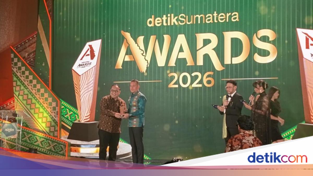 Musa Rajekshah Raih 'Tokoh Pembangunan Infrastruktur Berkelanjutan' detikSumatera Awards
