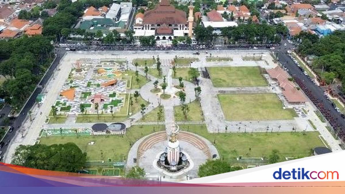 Alun-Alun Sidoarjo Makin Nyaman, Fasilitas Terus Dirawat