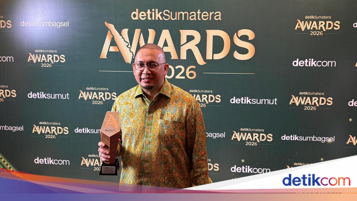 Andre Rosiade Sabet detikSumatera Awards: Penambah Semangat Majukan Sumbar