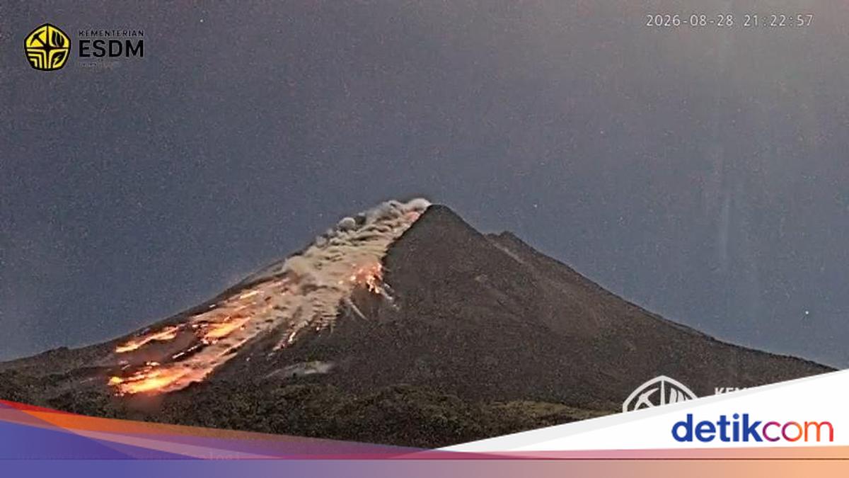 Gunung Merapi Erupsi, Luncurkan Awan Panas Sejauh 2.000 Meter