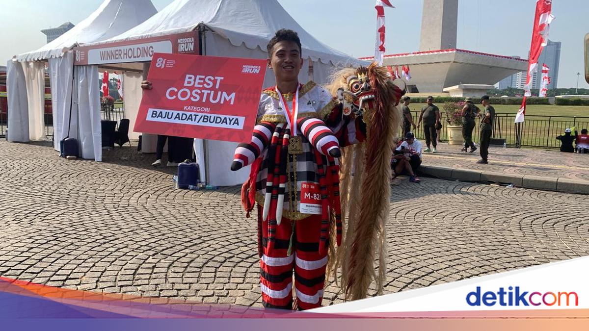 Semarak Merdeka Run 2026, Peserta Pakai Kostum Leak Bali hingga Spiderman