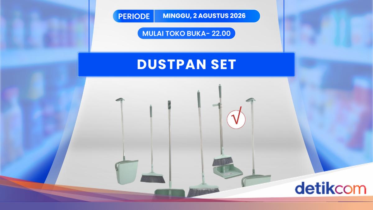 Dustpan Set Harga Miring di Transmart Full Day Sale